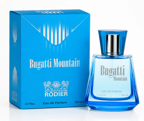 ادو پرفیوم مردانه رودیر مدل Bugatti Mountain حجم 100 میلی لیتر