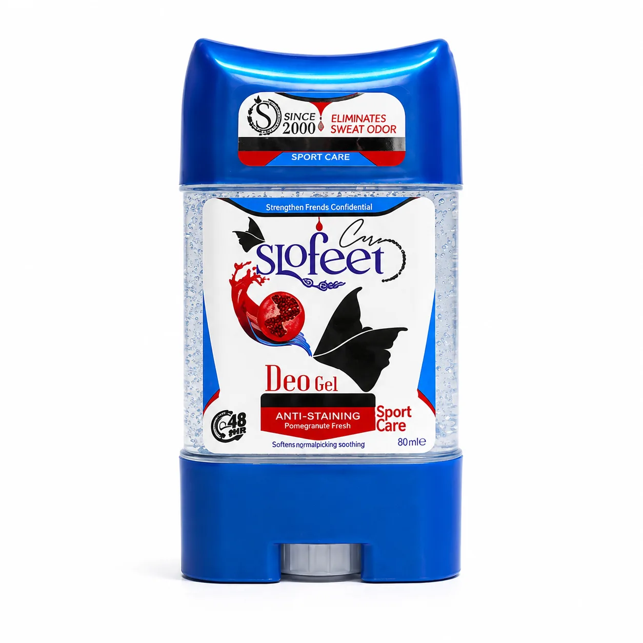 ژل خوشبو کننده بدن اسلوفیت رایحه sport care حجم 80 میل |فاقد آلومینیوم