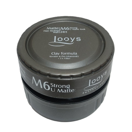 واکس مو حالت دهنده خیلی قوی و مات کننده لویز مدل Strong U Matte Look M6 حجم 150 میلی لیتر